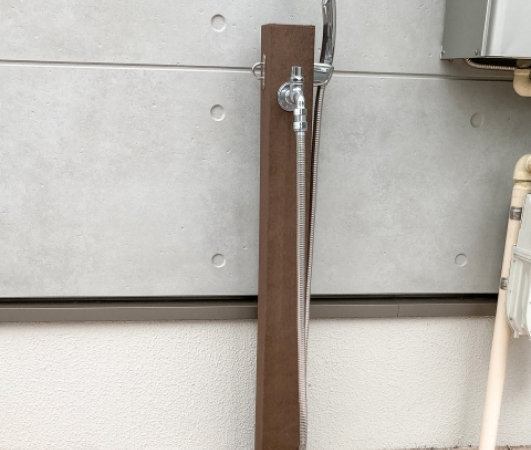 ペット足洗い場